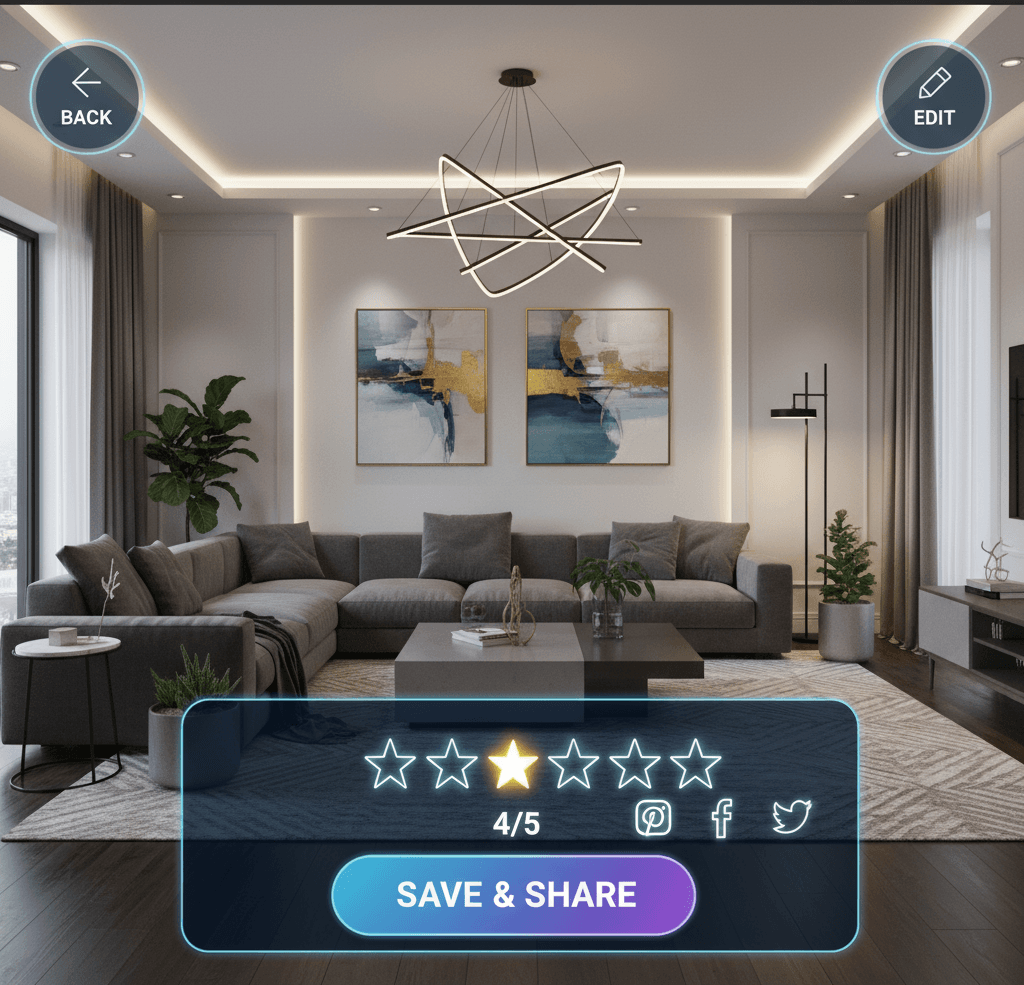 Augmented Reality Space Visualizer screen 3