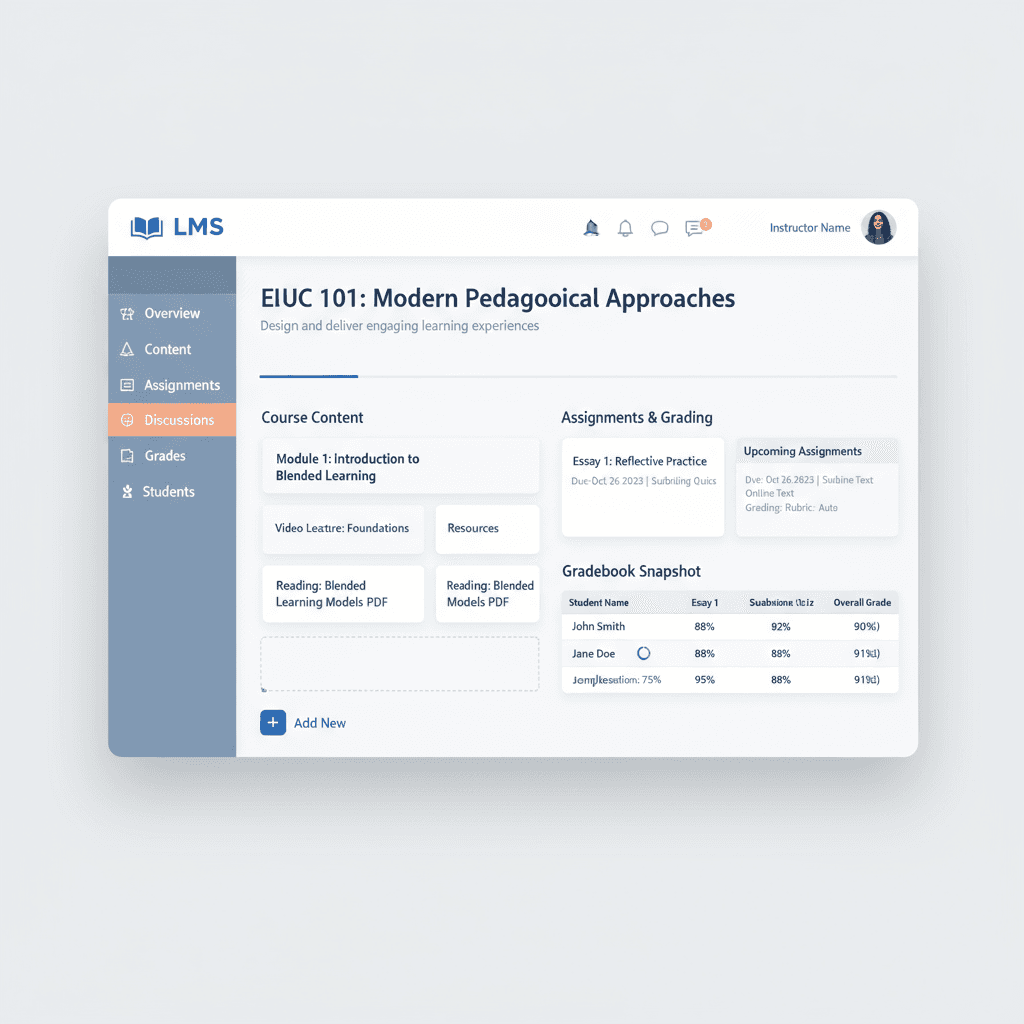 Learning Management System (LMS)