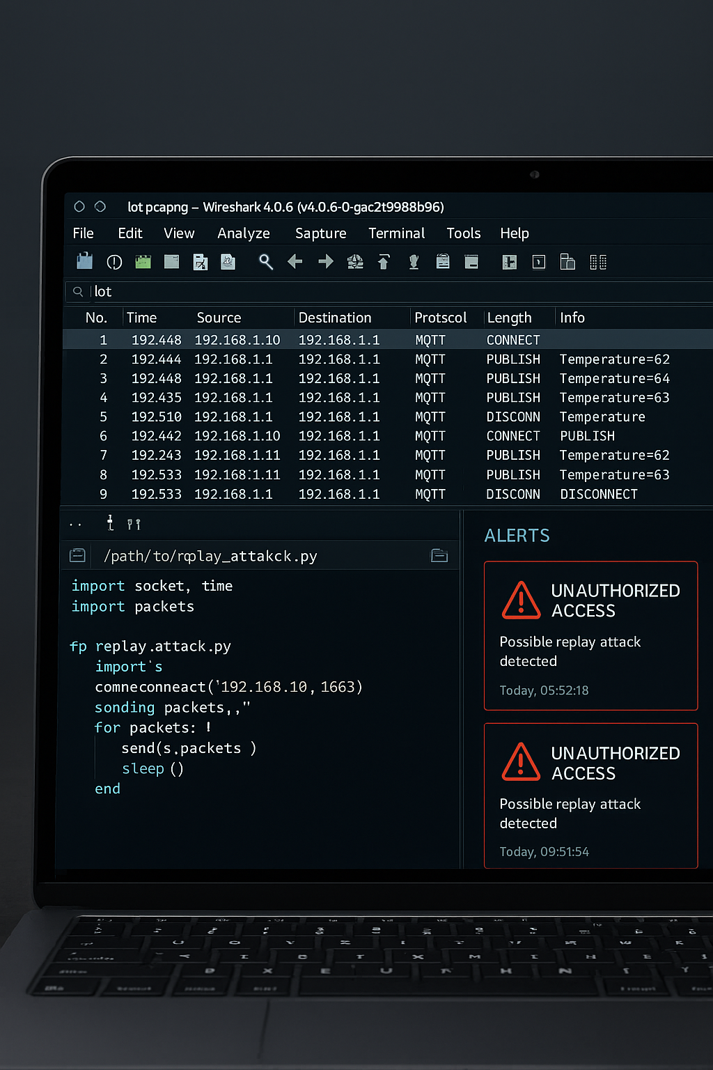 20250908_1405_Cybersecurity Monitoring Display_simple_compose_01k4m92673fsbv558q7m4nrzas